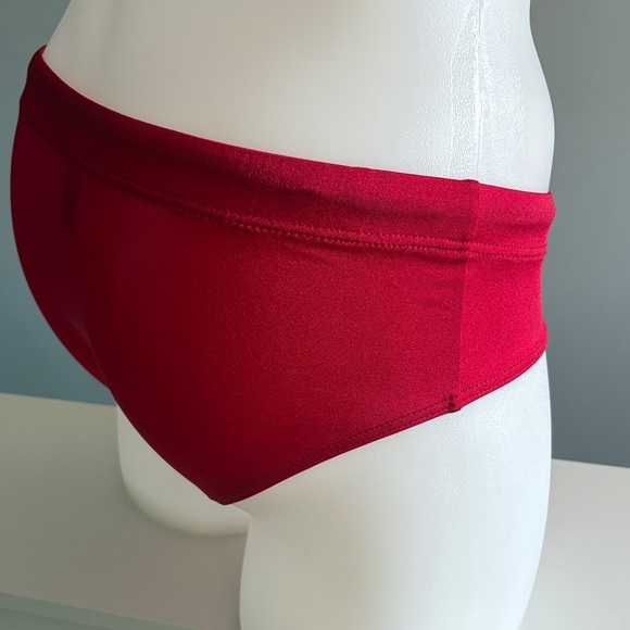 Red Swim Trunks for Men - Picture 8 of 15